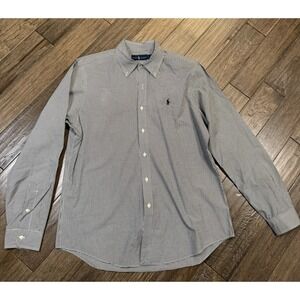 Ralph Lauren Men's Long Sleeve Size Button Down Size‎ Large Pre Owned